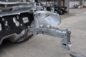 Front left quarter Toyota Prius V 12-17 on the body, white
