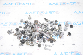 Rear suspension hardware Toyota Prius V 12-14 pre-restoration incomplete