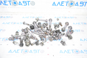 Front suspension hardware Toyota Prius V 12-14 pre-restoration incomplete