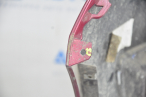 Front bumper bare Ford C-max MK2 13-18 usa red, pressed, tears, missing fragments, broken fastener
