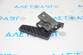 VW Jetta 19 interior hood lock release handle - black, worn