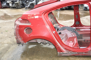 Quarter wing rear right Chevrolet Volt 11-15 red on the body, pokes