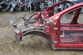 Quarter front left Chevrolet Volt 11-15 red on the body