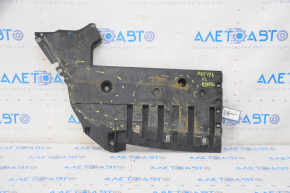 Front bumper guard Ford Fusion mk5 17-20 left, worn, missing fragment