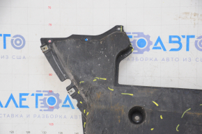 Front bumper guard Ford Fusion mk5 17-20 left, worn, missing fragment