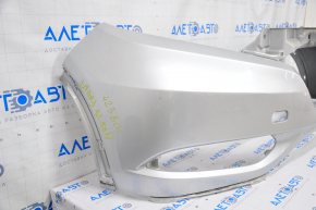 Front bumper bare Honda HR-V 16-18 silver, crack in crepe