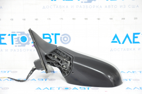 Side mirror left Honda HR-V 16-22 3 pins, silver, missing lower cover
