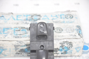Front right window lift control Nissan Rogue 14-20 black, manual, worn button