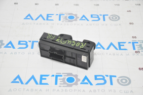 Front right window lift control Nissan Rogue 14-20 black, manual, worn button