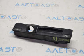 Trunk lid opening button with number plate light, for Ford Focus mk3 15-18 rest 4d camera, broken fasteners