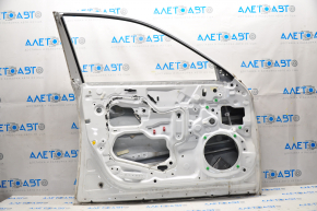 Bare front left door Lexus IS 14-20 white 077 putty, bumps, rust along the edge