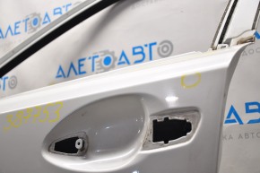Bare front left door Lexus IS 14-20 white 077 putty, bumps, rust along the edge