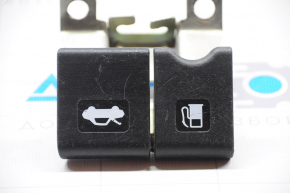 Nissan Versa Note 13-19 interior hood and fuel filler flap release handle, scratches