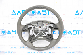 Naked steering wheel Toyota Camry v40 leather, brown, for re-upholstery