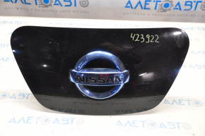 Front Charging Port Cover Nose Nissan Leaf 13-17 with Badge, Varnished