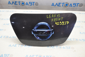 Front Charging Port Cover Nose Nissan Leaf 13-17 with Badge, Badge Scratched