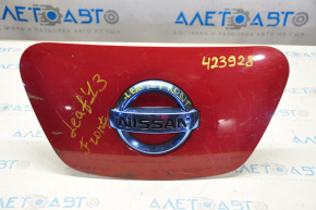 Front Charging Port Cover Nose Nissan Leaf 13-17 with Badge, Badge Scratched