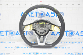 Naked steering wheel Nissan Rogue 17 - leather black, worn