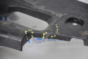 Rear right underbody protection Ford Fusion mk5 13-20 dented, scuffed, cracked