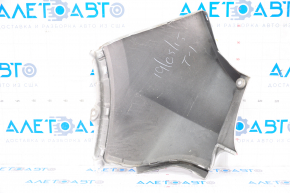 Rear bumper bare right Honda HR-V 16-22 silver, broken crepe