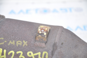Exhaust manifold with catalytic converter Ford C-max MK2 13-18 Energi rusty, mesh torn, bolts broken