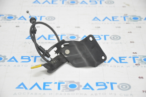 Nissan Rogue 17 Hood Release Lever - Under Hood with Cable, Type 2