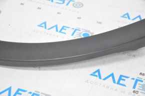Rear left wing arch trim Nissan Rogue 14-20 structure, scratches, broken fasteners