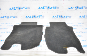 Set of floor mats for Honda HR-V 16-22 cloth black, dry cleanable