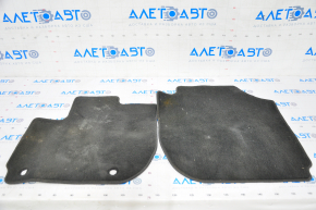 Set of floor mats for Honda HR-V 16-22 cloth black, dry cleanable