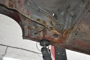 Quarter wing rear left Ford C-max MK2 13-18 on the body, red. rusty, pokes