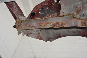Quarter wing rear left Ford C-max MK2 13-18 on the body, red. rusty, pokes