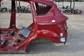 Quarter wing rear left Ford C-max MK2 13-18 on the body, red. rusty, pokes