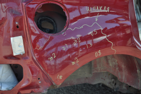 Quarter wing rear right Ford C-max MK2 13-18 on the body, red, rusty, made, pokes