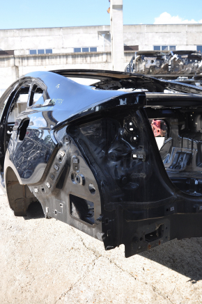 Quarter wing rear left Ford Fusion mk5 13-20 black on body, pokes, painted