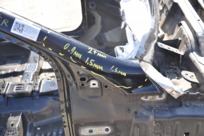 Front right quarter Ford Fusion mk5 13-20 with bracket black on body, putty 0.9mm-2+mm