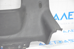 Driver's knee pad Nissan Leaf 13-17 black, scratches, missing hood release handle