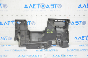 Driver's knee pad Nissan Leaf 13-17 black, scratches, missing hood release handle