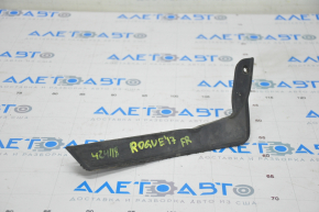 Front bumper mudguard right Nissan Rogue 14-20 worn