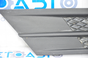Front bumper grille side left VW Jetta 15-18 USA without fog lights, sand