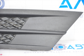 Front bumper grille side right VW Jetta 15-18 USA without fog lights, sand