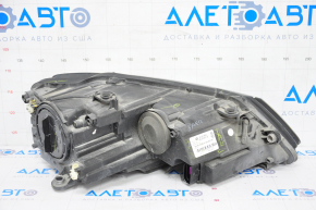 Headlight front left VW Jetta 17-18 bare USA halogen, scratches, cobweb