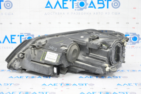Headlight front right VW Jetta 17-18 bare USA halogen, scratches, cobweb