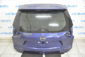 Naked tailgate with glass Nissan Rogue 14-20 electric blue RBY