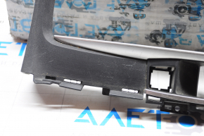 Honda Civic X FC 16-21 Gearbox Shifter Cover Black, Scratches