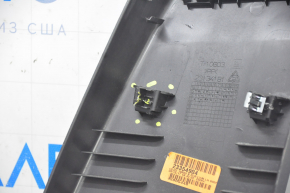 Center pillar trim lower left Chevrolet Volt 16- black, broken fastener, scratches