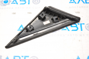 Triangle wing molding left Hyundai Sonata 15-19 matt, crack