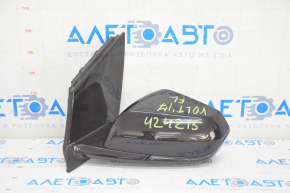 Side mirror left Chevrolet Volt 16- 6 pins, BSM, black