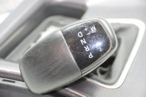 Gear knob with shifter cover Dodge Charger 15-20 rest, leather black, bumps, scratches