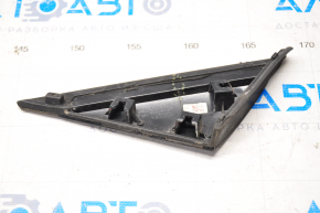 Wing molding triangle right Hyundai Sonata 15-19 matt, crack