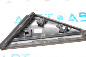 Wing molding triangle right Hyundai Sonata 15-19 matt, crack